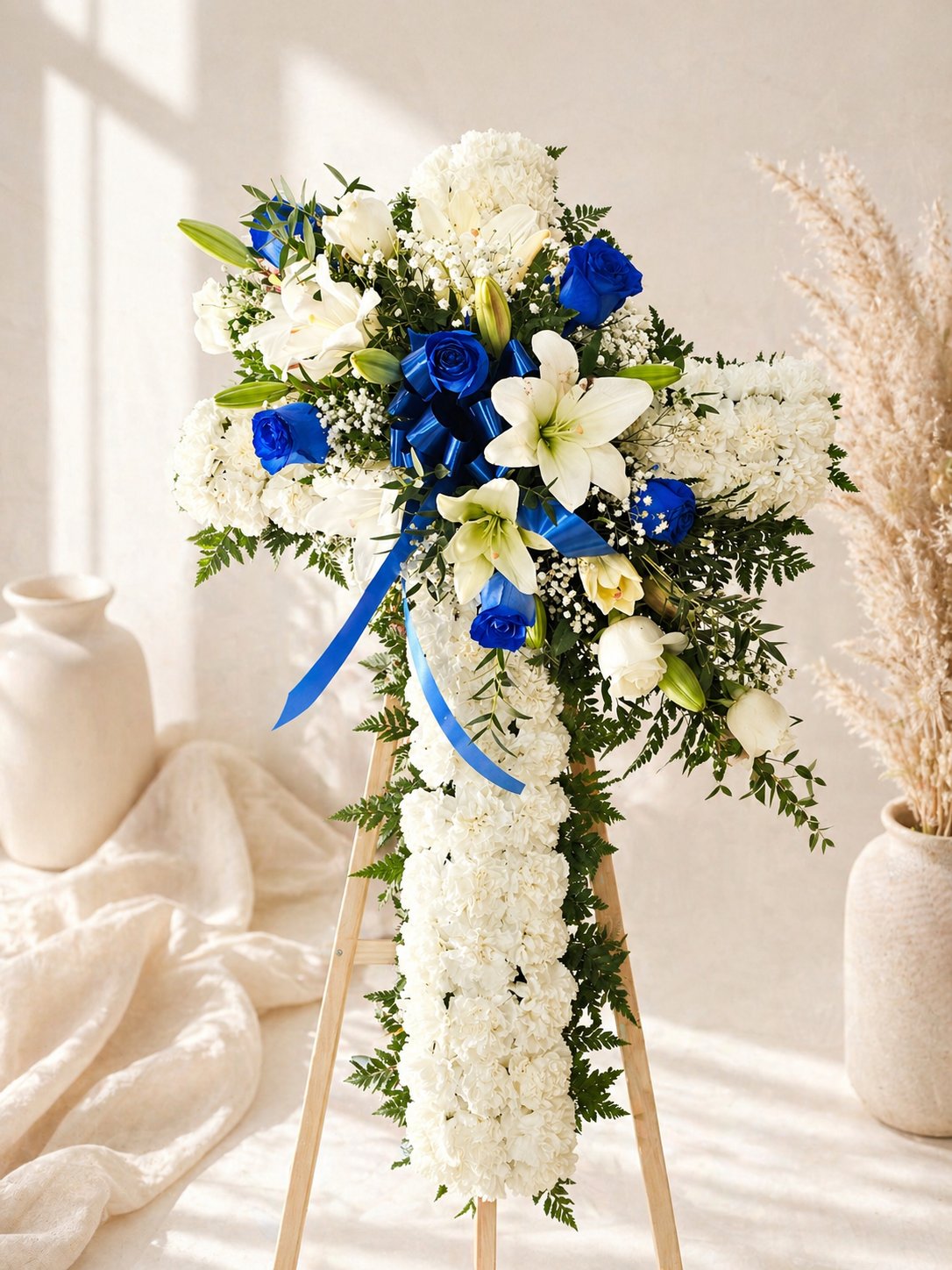 Cross Funeral Arrangement