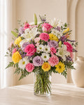 Mix floral vase