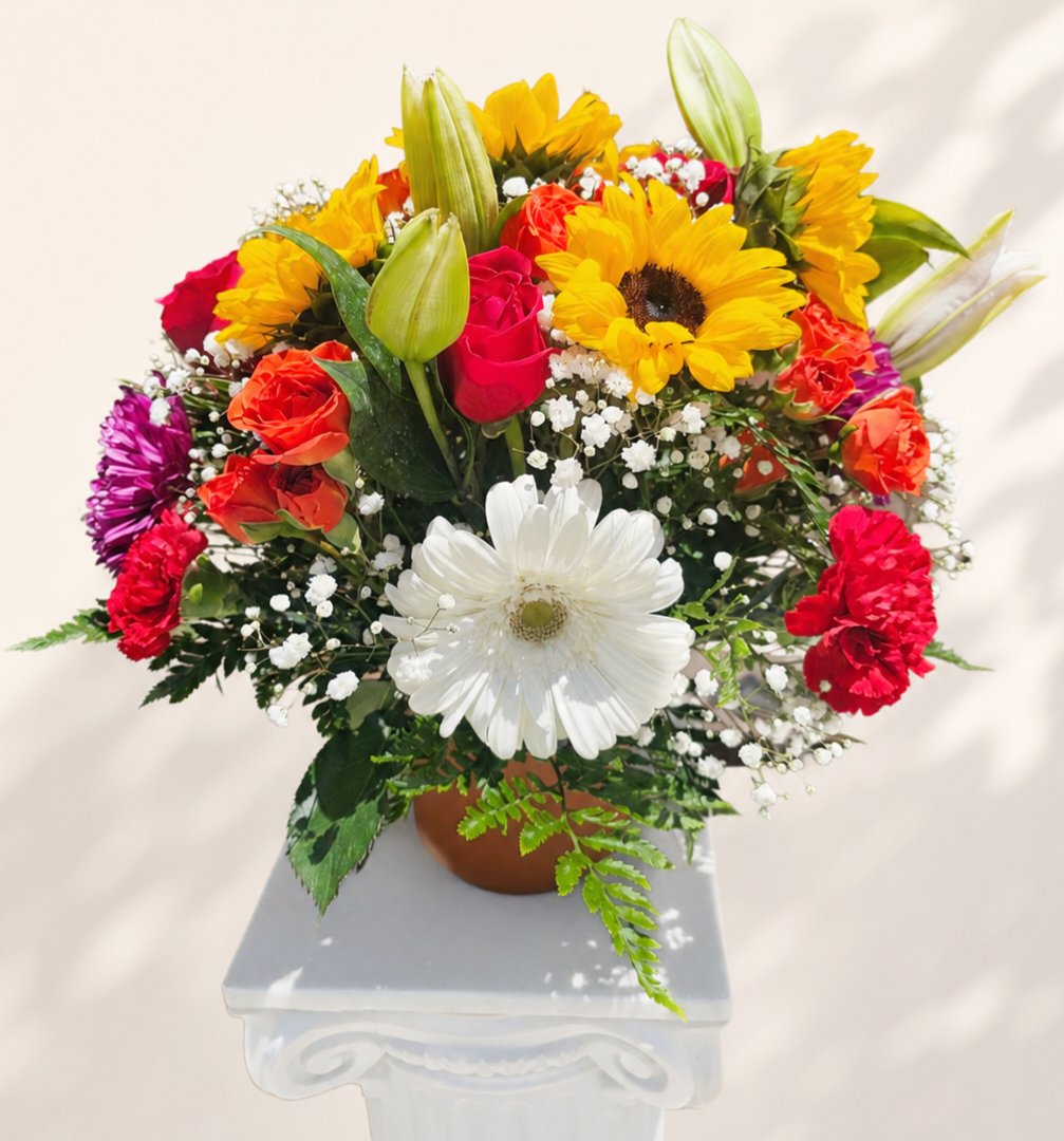 Floral Rustic Centerpiece