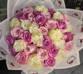 Pastel Rose Bouquet