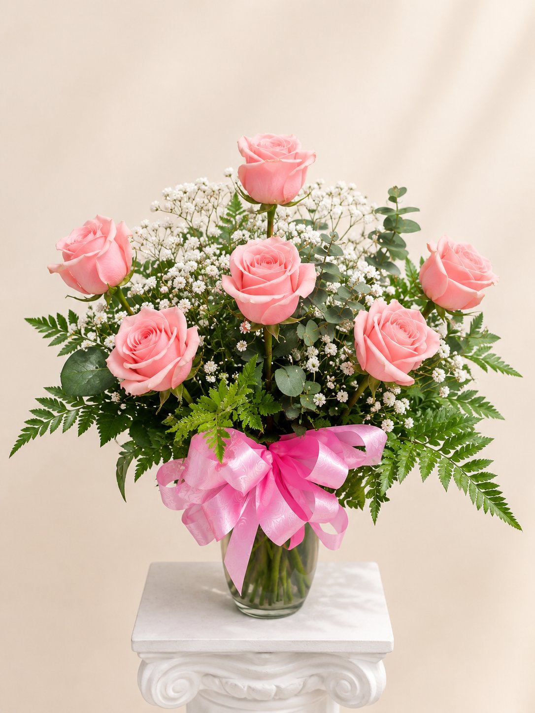6 Rose Vase